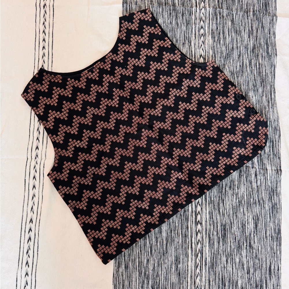 Ace & Jig Shell in Herringbone